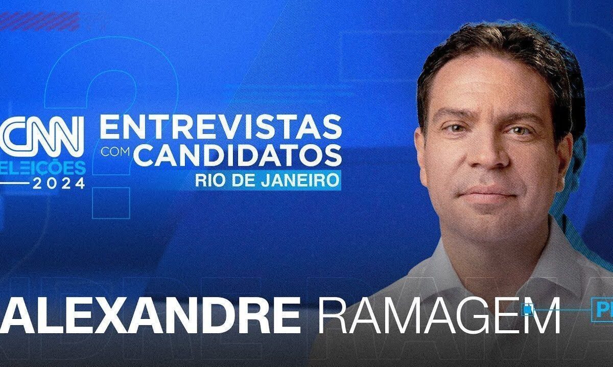 CNN recebe Ramagem nesta quinta (29) em série de entrevistas com candidatos a prefeito do Rio