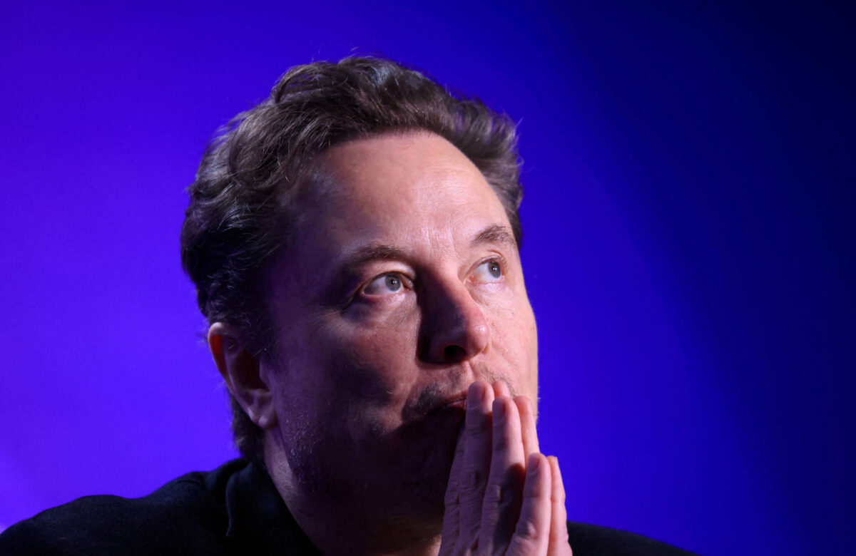 O dono da rede social X (antigo Twitter), Elon Musk