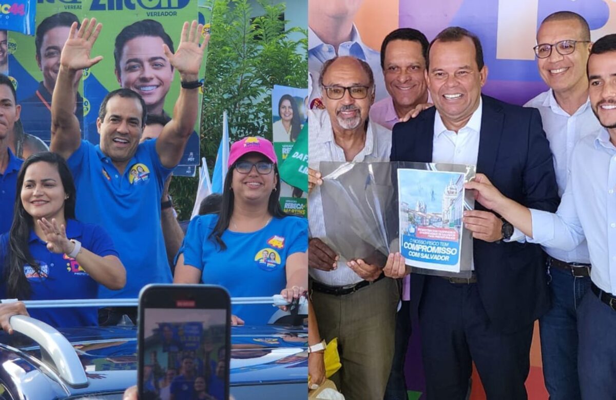 Acompanhe as agendas dos candidatos à Prefeitura de Salvador nesta quinta (19)