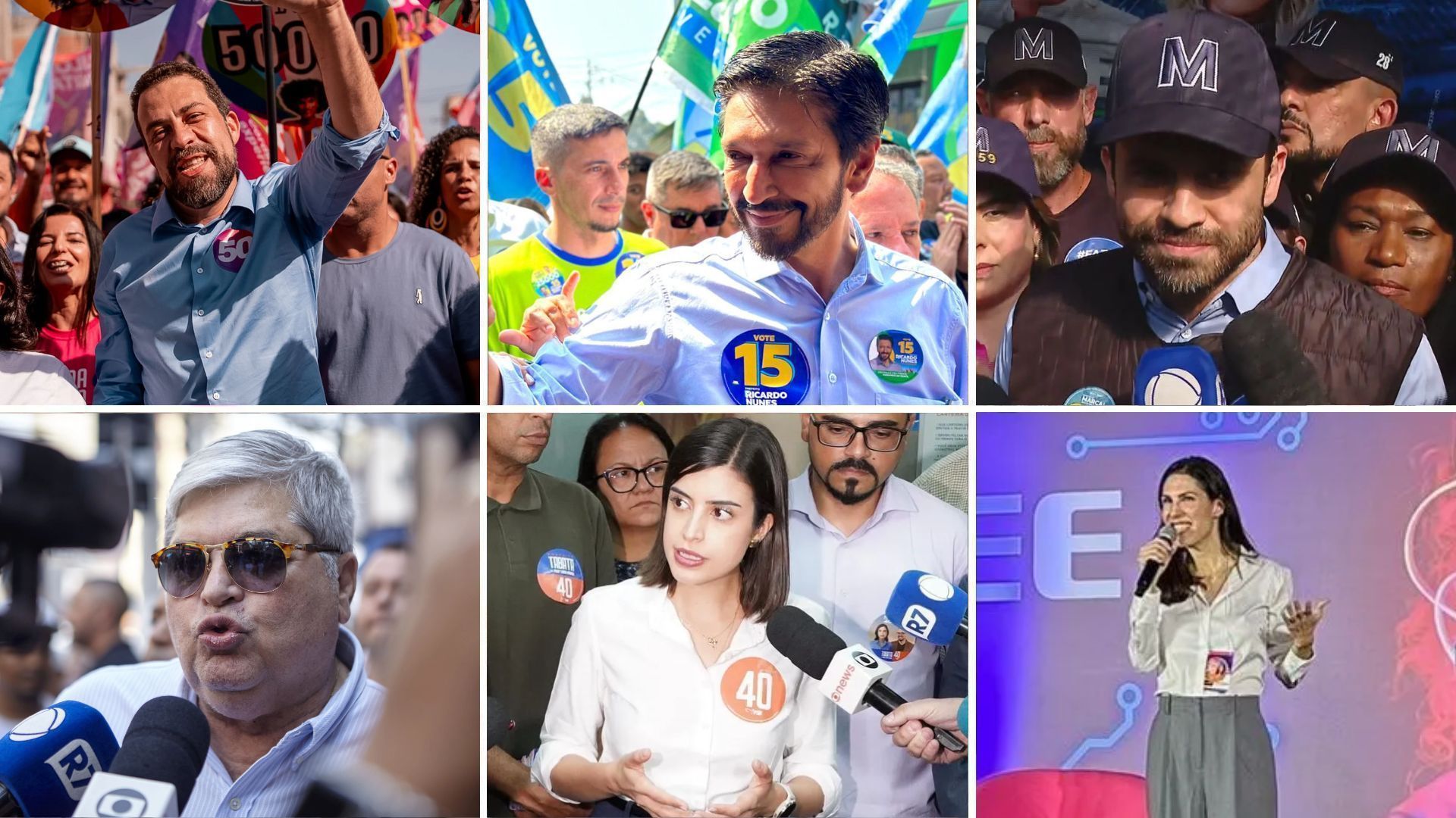 Agenda com ministra, caminhada com mulheres: as agendas dos candidatos à Prefeitura de SP nesta sexta (13)