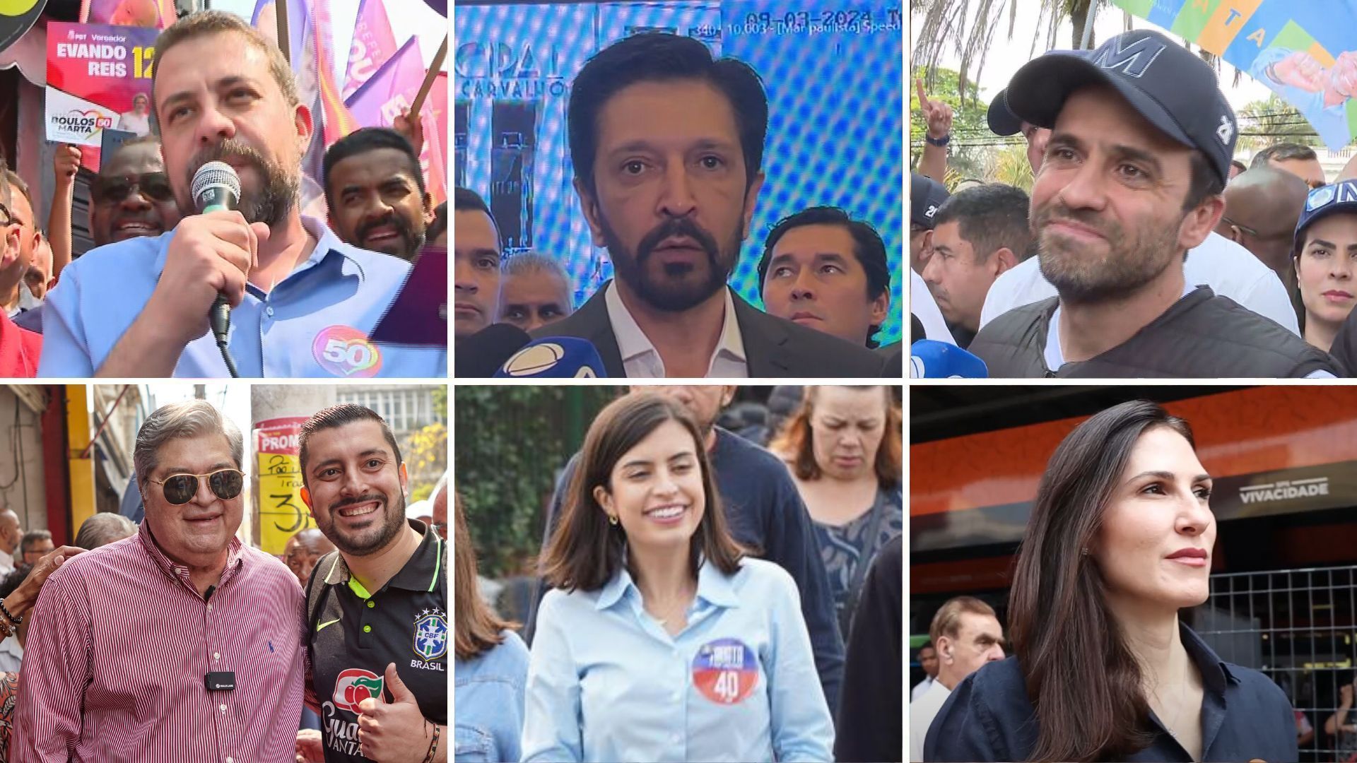 Almoço no Mercadão, podcasts: as agendas dos candidatos à Prefeitura de São Paulo nesta quarta (4)