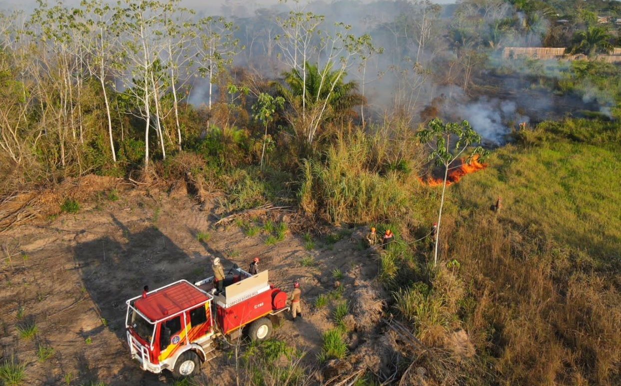 “Aumentaram de forma significativa“, diz Wilson Lima sobre queimadas no Amazonas