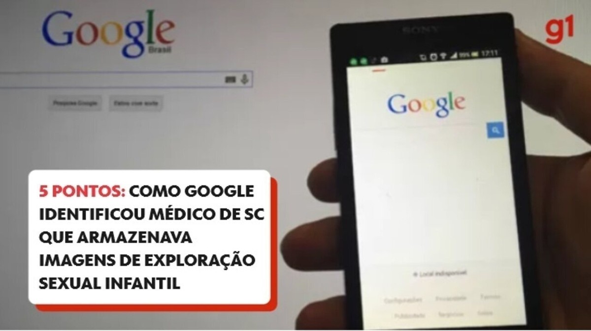 Brasil está entre os 10 países que mais tiveram contas desativadas pelo Google por exploração de conteúdo sexual infantil | Santa Catarina