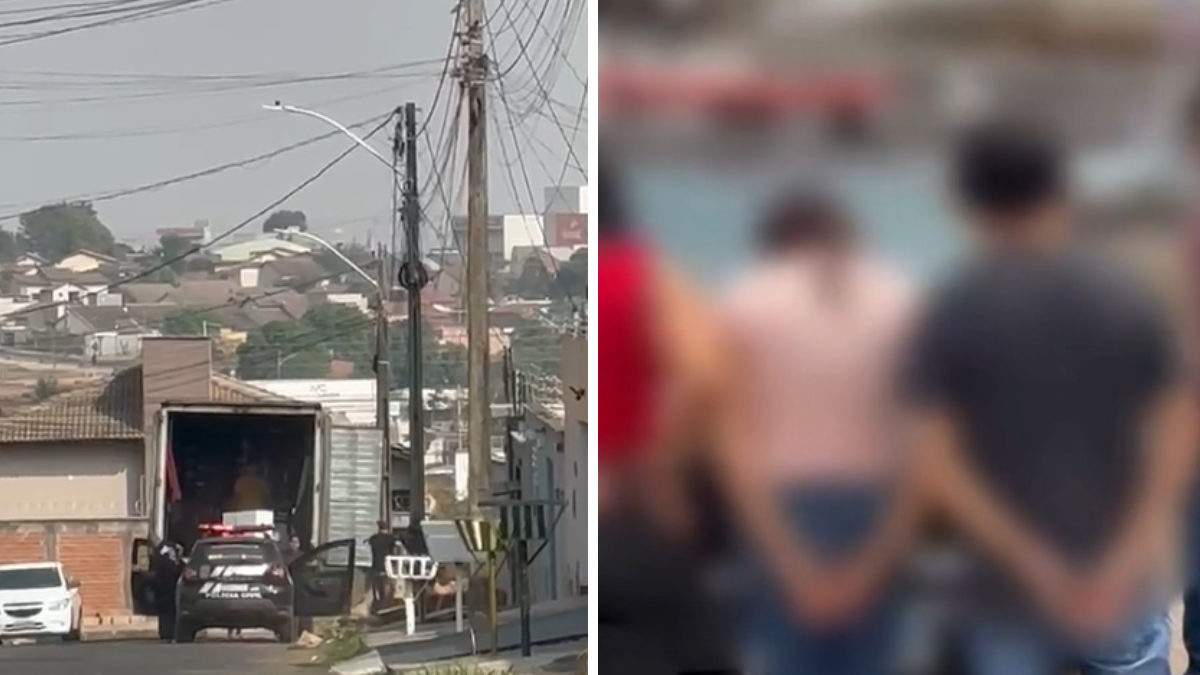 Casais são presos por invadir casas de leilão em Goiás