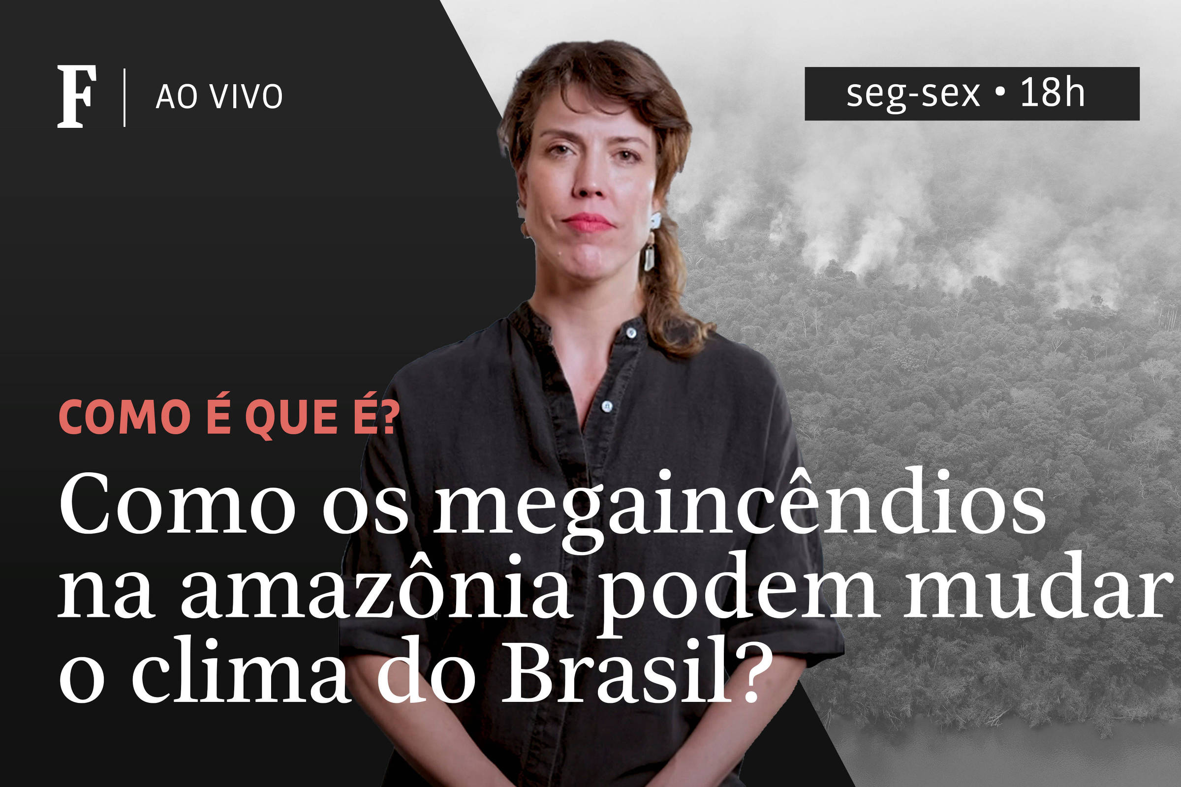 Como os megaincêndios na amazônia podem mudar o clima do Brasil? – 23/09/2024 – Tv Folha