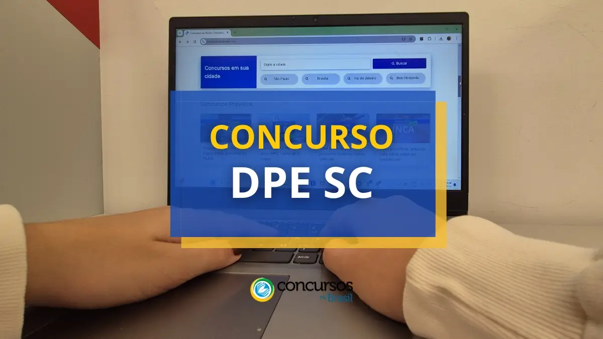 Concurso DPE SC abre vagas para Defensor; R$ 20 mil