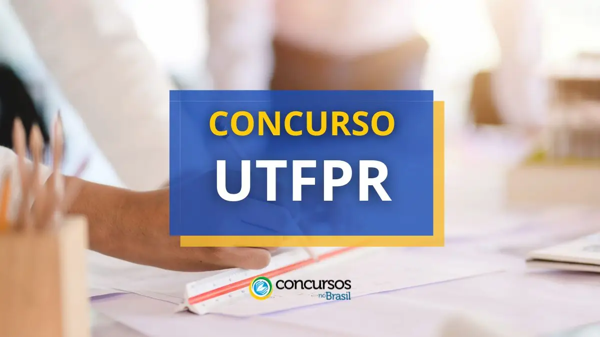 Concurso UTFPR abre novas vagas; mensais de R$ 10,4 mil