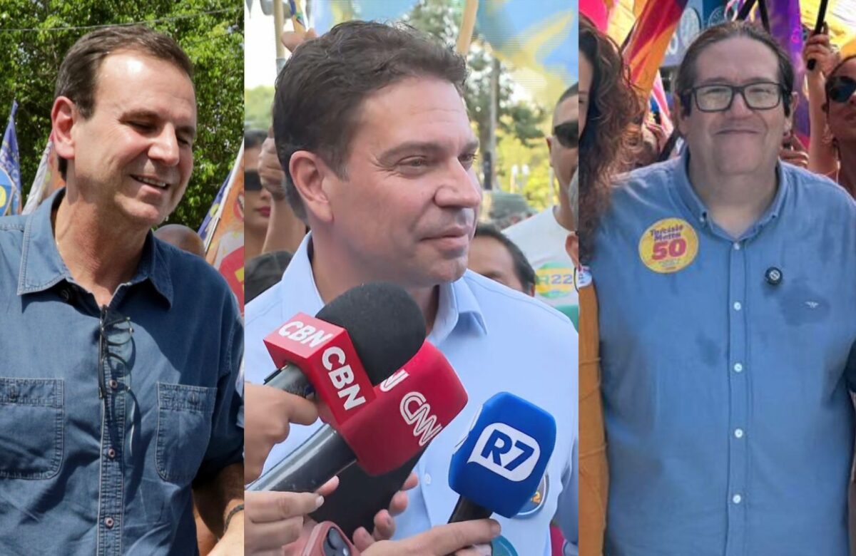 Debate em boteco, festa de ator: as agendas dos candidatos à Prefeitura do Rio nesta quinta (26)