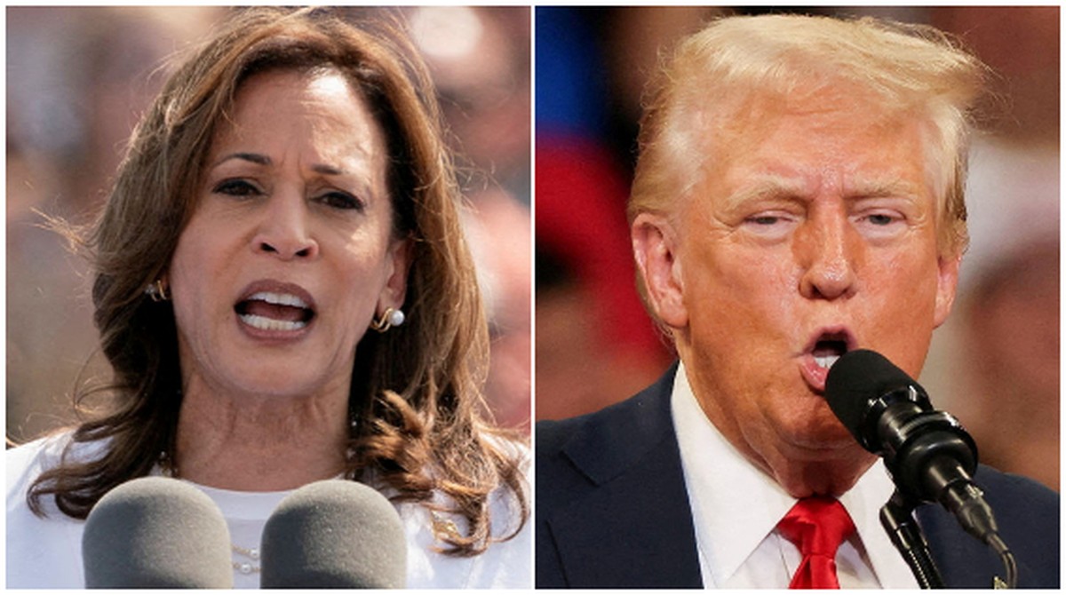 Donald Trump e Kamala Harris trocam acusações em debate decisivo nos EUA