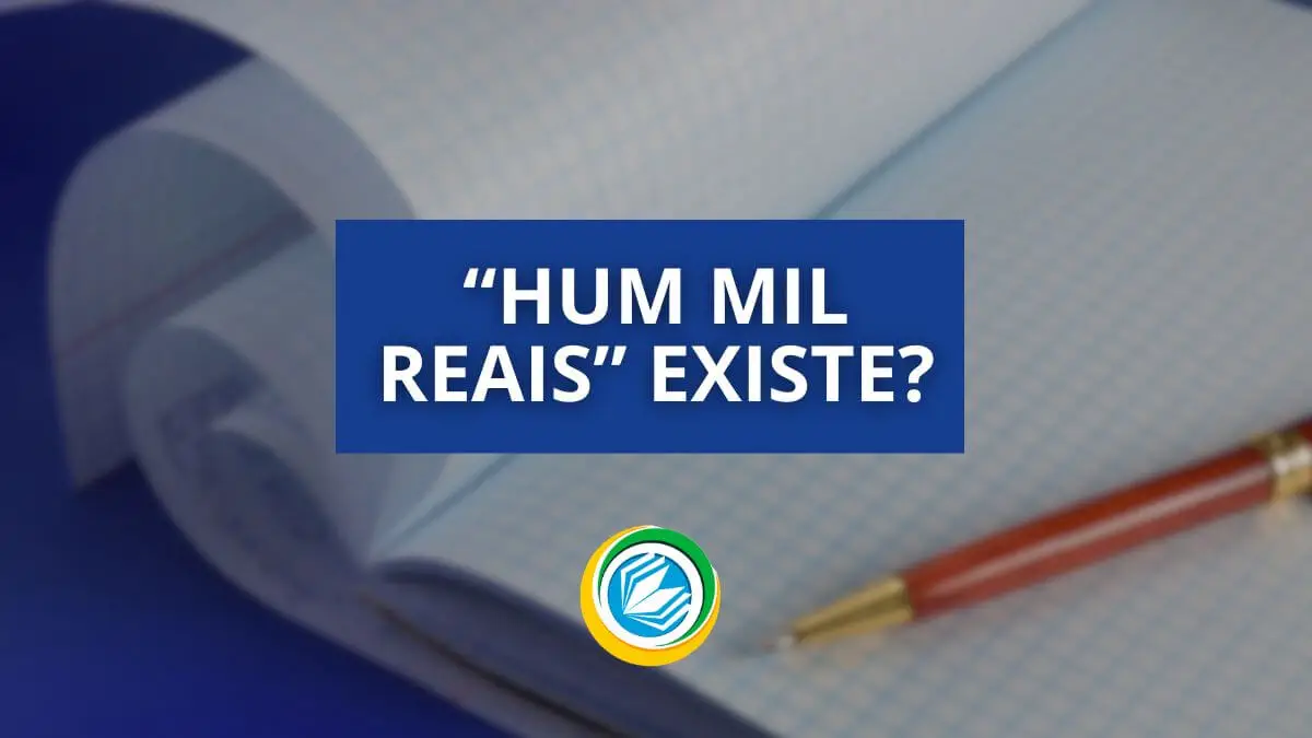 É correto escrever “hum mil reais”?