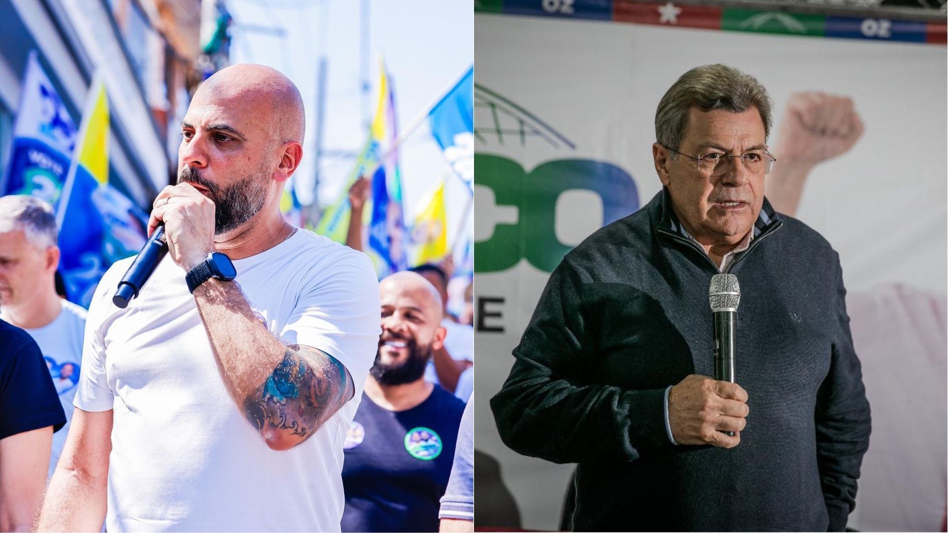 Eleição em Osasco (SP): Gerson Pessoa tem 57,7%; e Emídio de Souza, 19,6%, diz Paraná Pesquisas