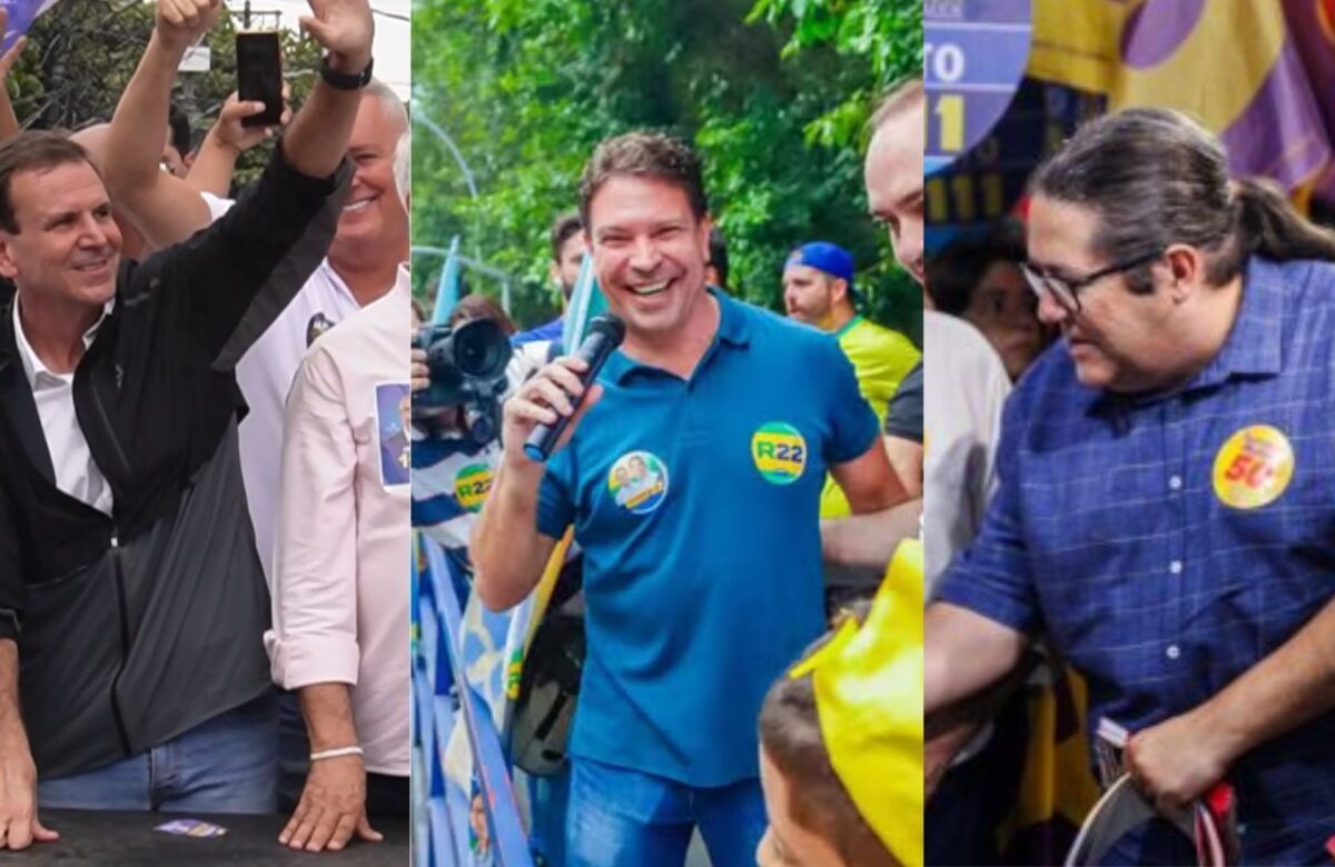 Eventos na Rocinha, caminhadas: as agendas dos candidatos à Prefeitura do Rio neste domingo (29)