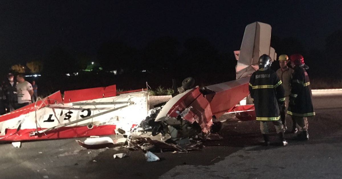 Luciano Amorim e Elderan Mendes morreram após queda de avião em Goiás (Foto: Reprodução/Facebook)