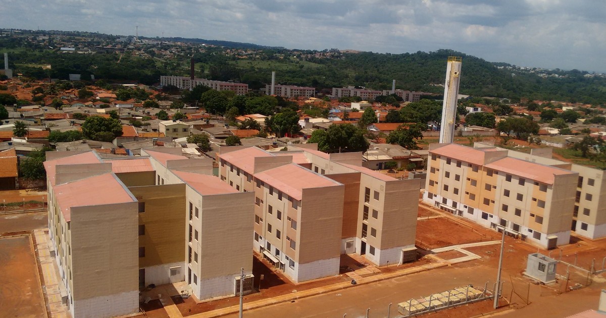 Residencial Nelson Mandela, no Conjunto Vera Cruz, em Goiânia (Foto: Divulgação/Sérgio William)