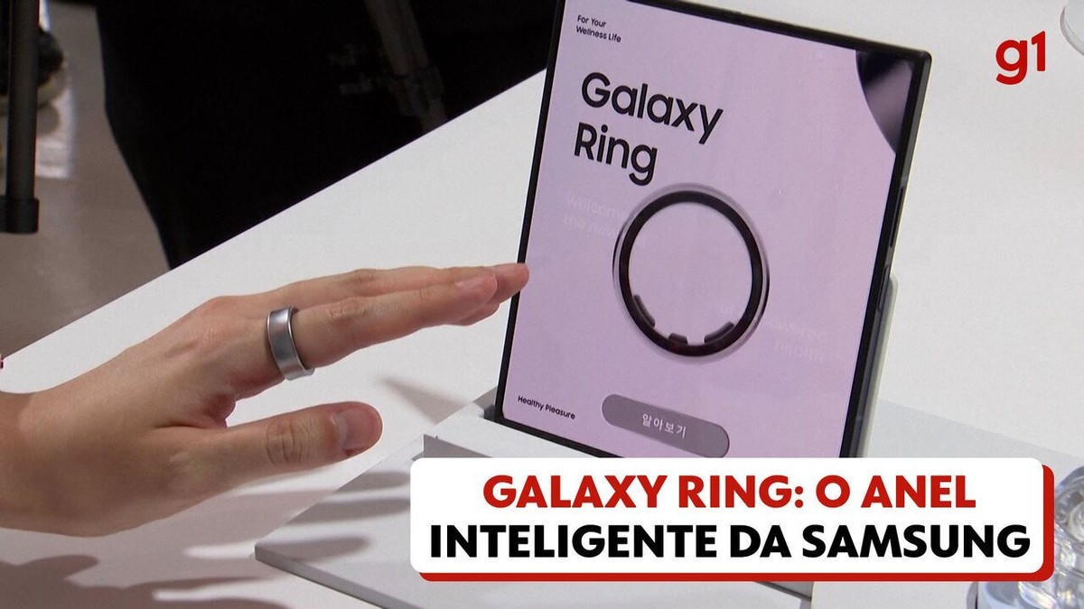 Galaxy Ring: anel inteligente começa a ser vendido no Brasil