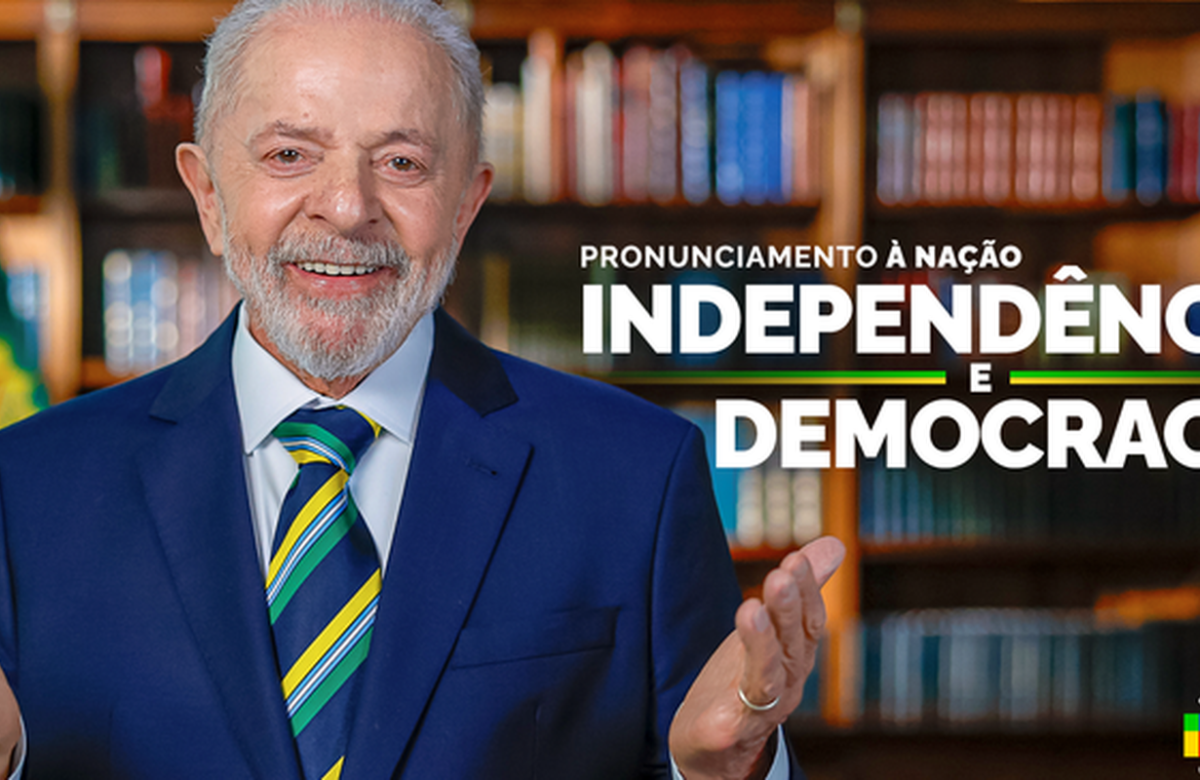 Lula exalta democracia em pronunciamento da Independência