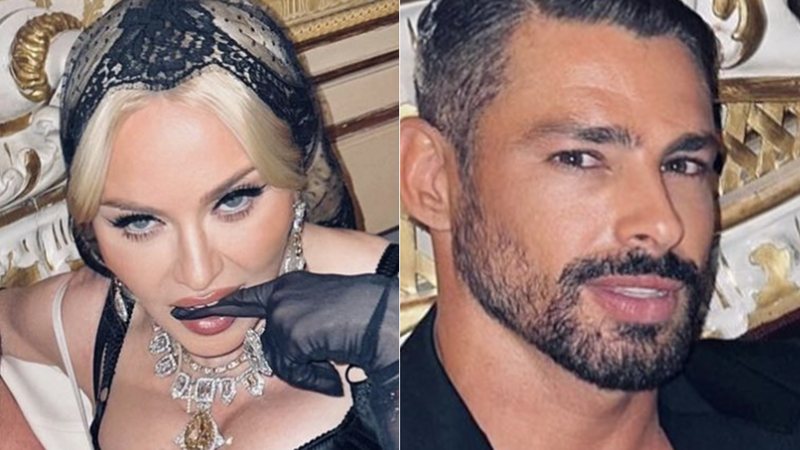 Madonna exibe foto com Cauã Reymond após encontro na Itália