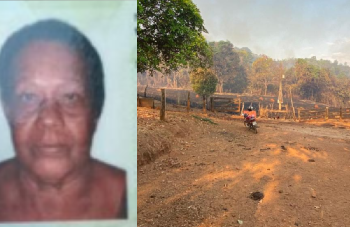 Mulher morre carbonizada ao tentar apagar incêndio em fazenda de Goiás