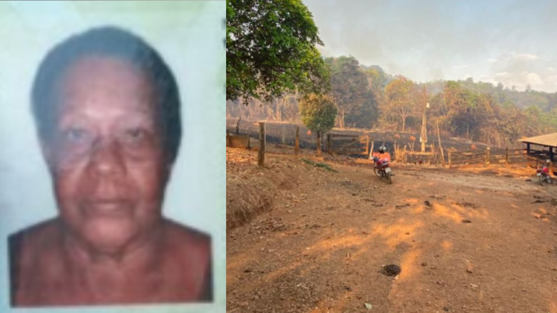 Mulher morre carbonizada ao tentar apagar incêndio em fazenda de Goiás