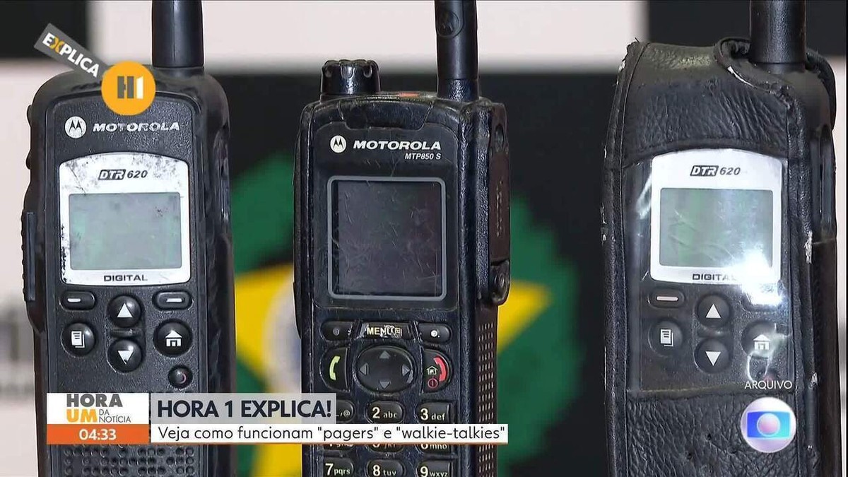 O que são walkie-talkies, que explodiram em Beirute e no sul do Líbano | Tecnologia