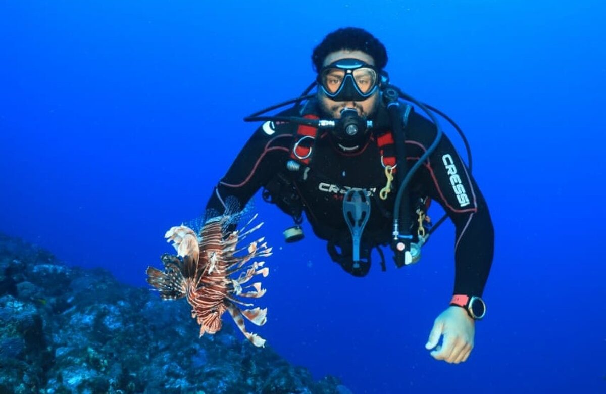 Operação especial captura 24 peixes-leão em Fernando de Noronha