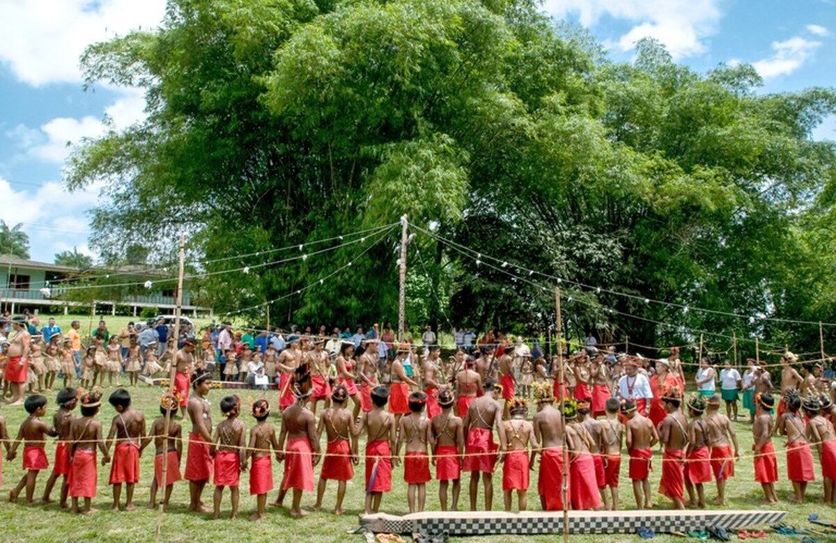 Organizações indígenas se manifestam contra a exploração de petróleo pela Petrobras na Bacia da Foz do Rio Amazonas