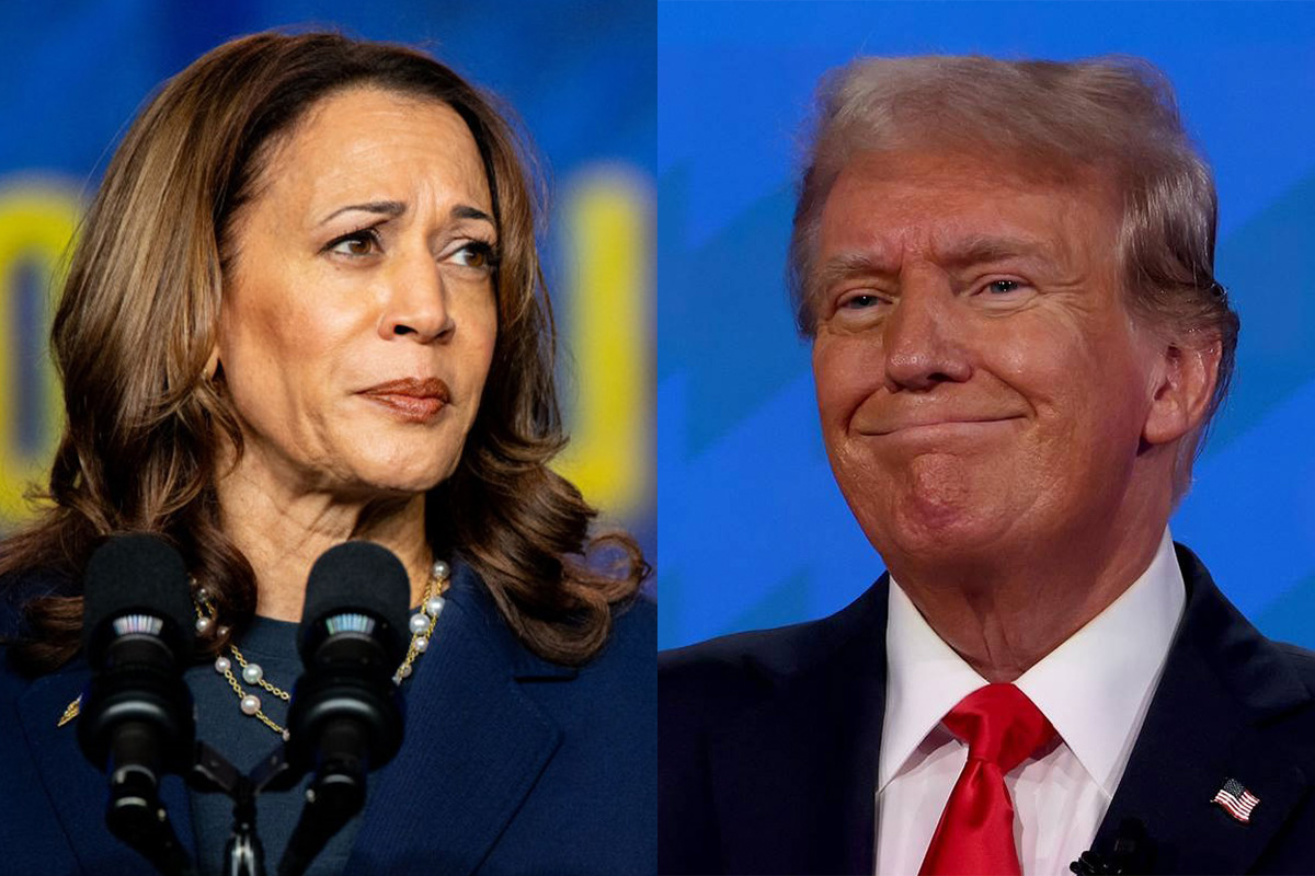 Pesquisa mostra Kamala à frente de Trump em 4 estados decisivos