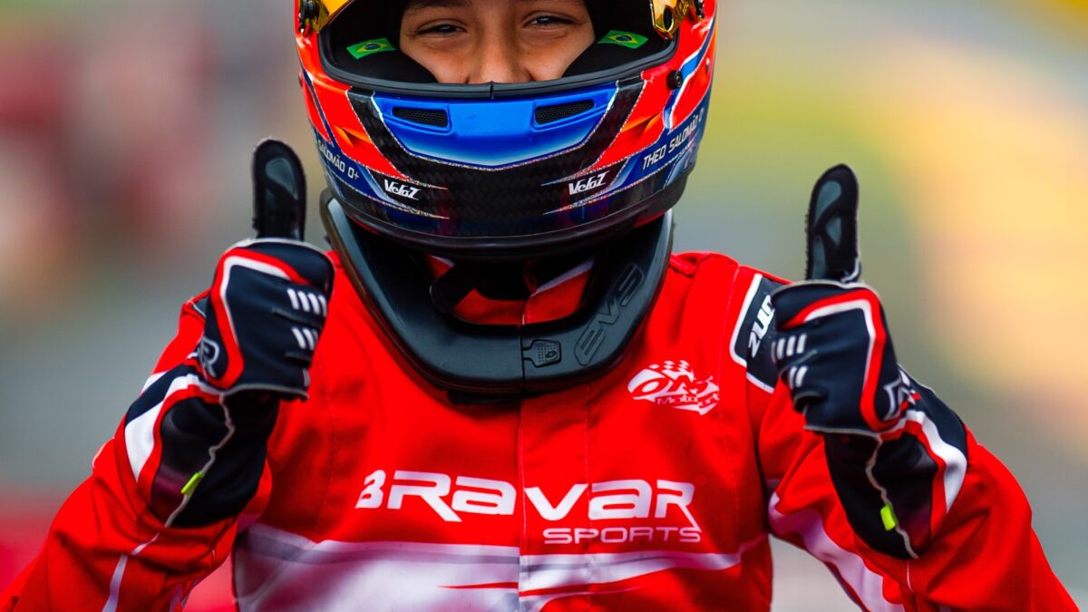 Piloto goiano sobe no pódio e se aproxima de liderança da Copa São Paulo Light de Kart