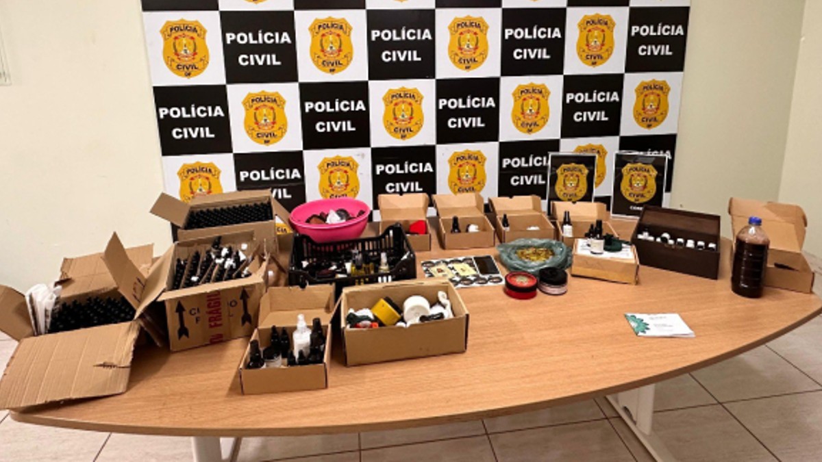 Pirenópolis: polícia prende suspeitos de vender remédios e cosméticos ilegais à base de canábis