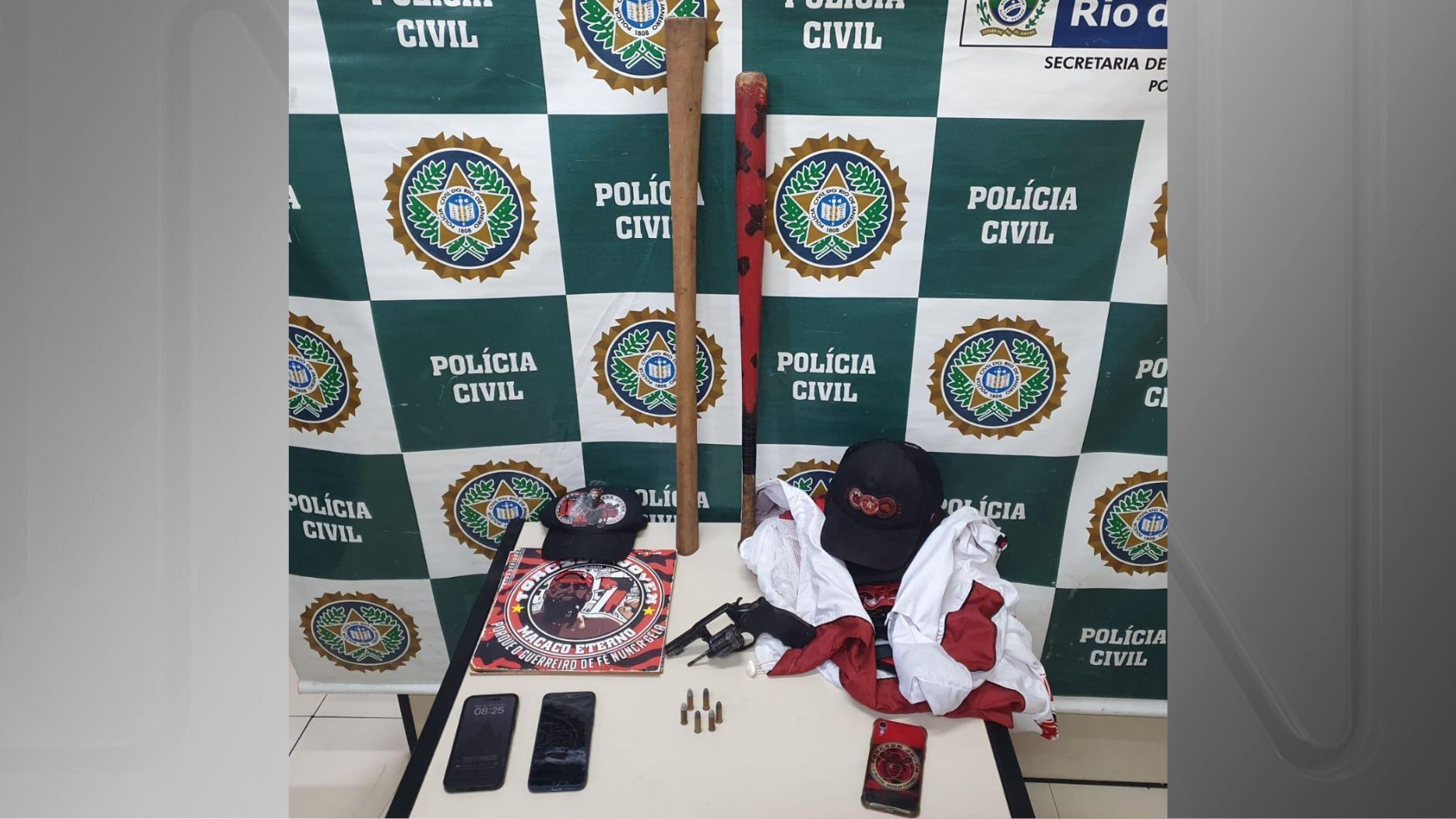 Polícia prende membros da Jovem Fla por tentativa de homicídio contra vascaínos