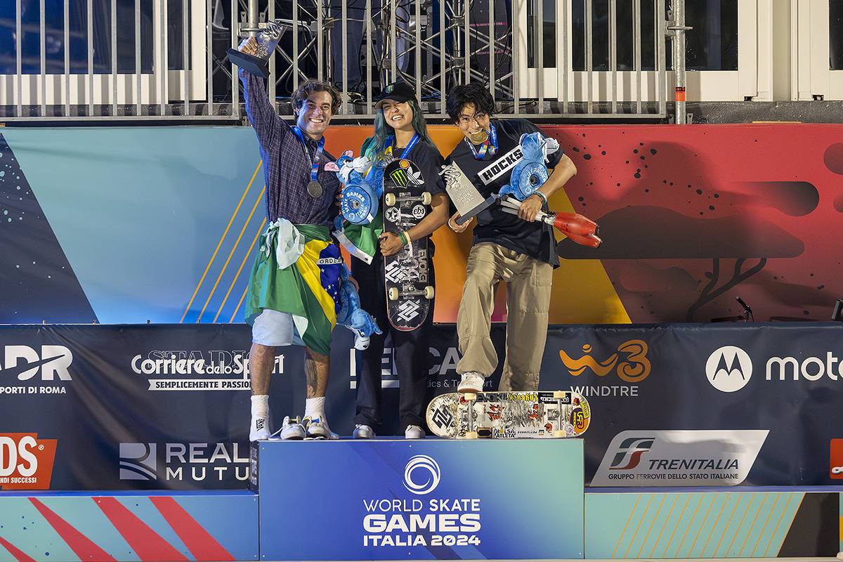 Raicca Ventura e Augusto Akio vencem Mundial de skate park – 22/09/2024 – Esporte