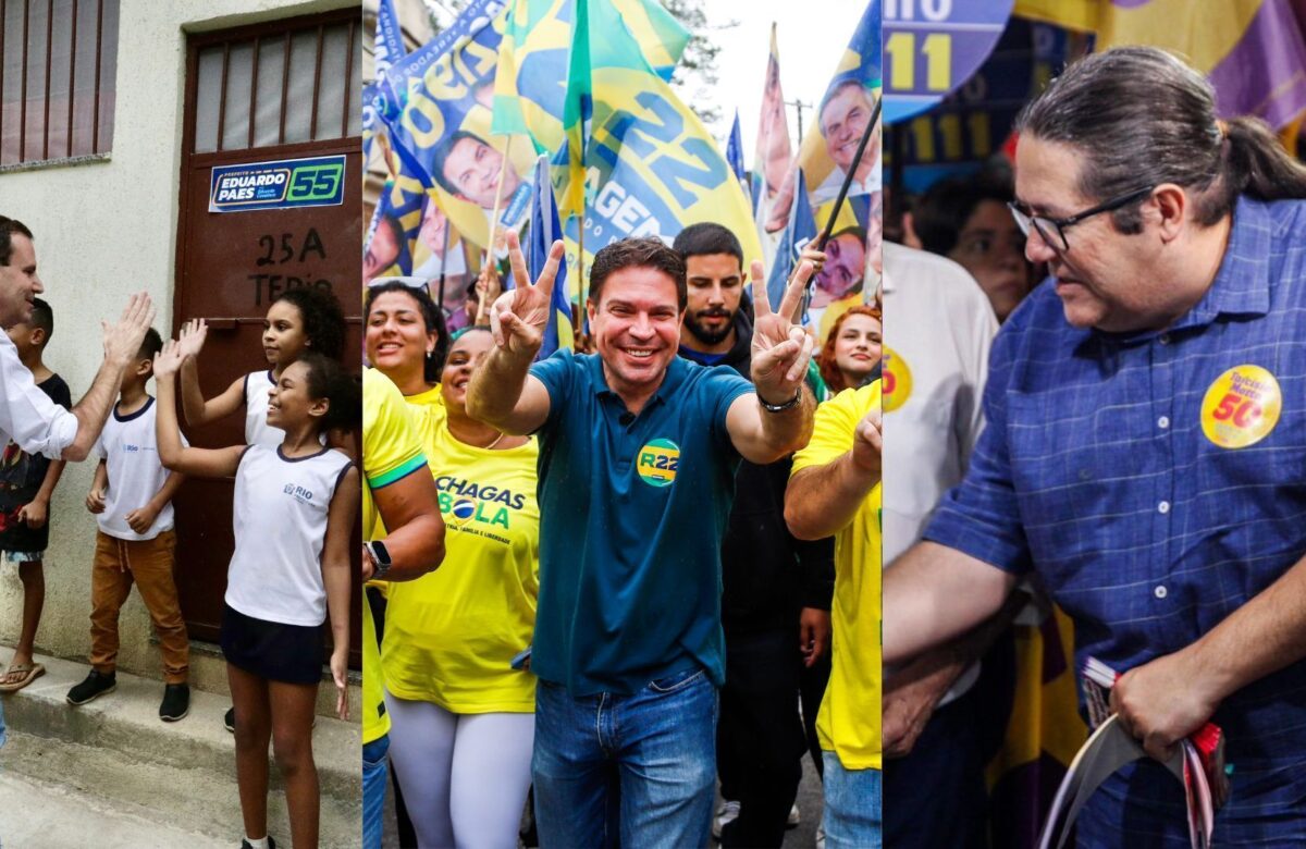 Samba, “Grito dos Excluídos“: as agendas dos candidatos à Prefeitura do Rio neste sábado (7)