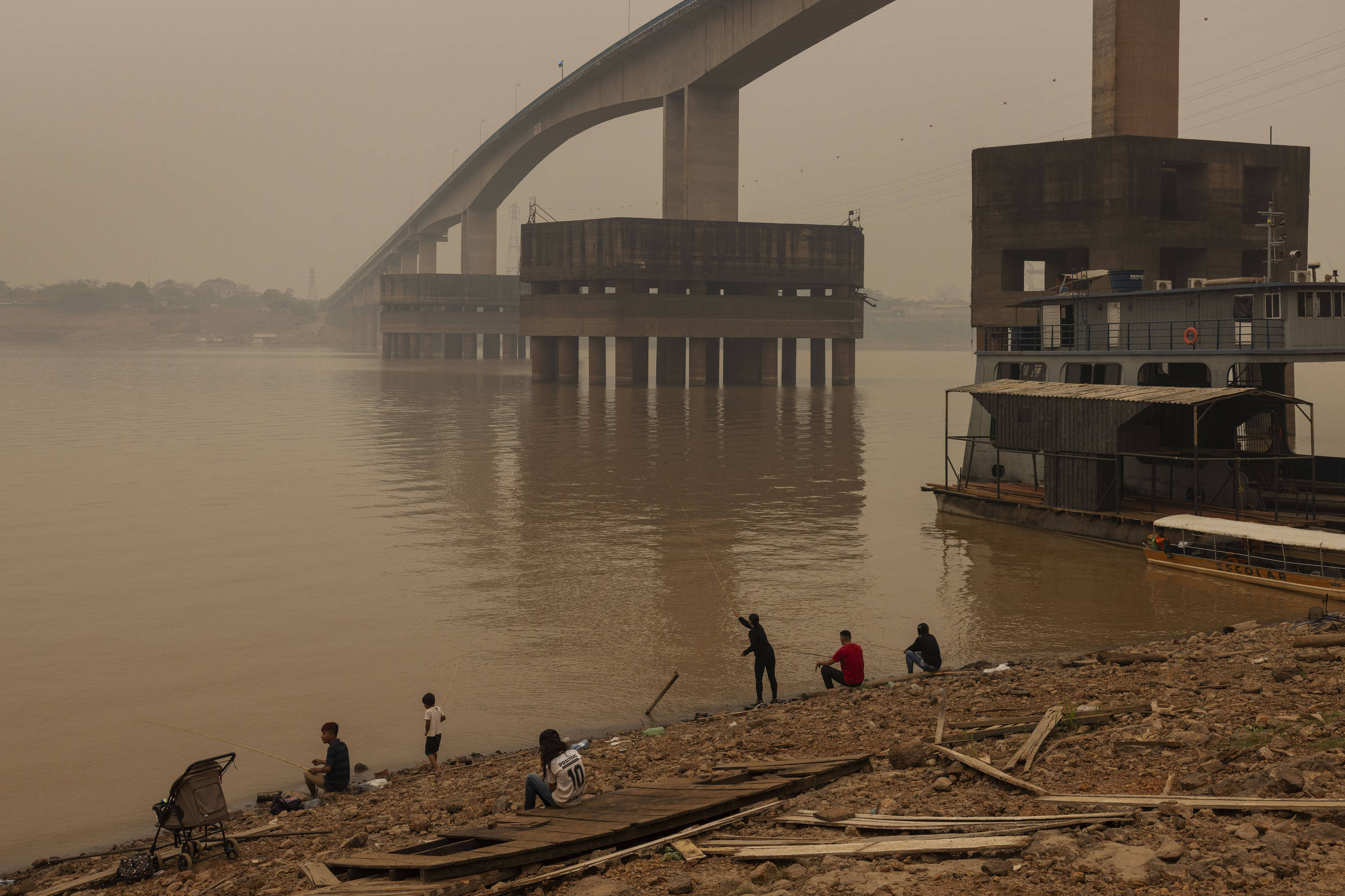 Seca na Amazônia: hidrelétricas têm baixíssimo desempenho – 26/09/2024 – Ambiente