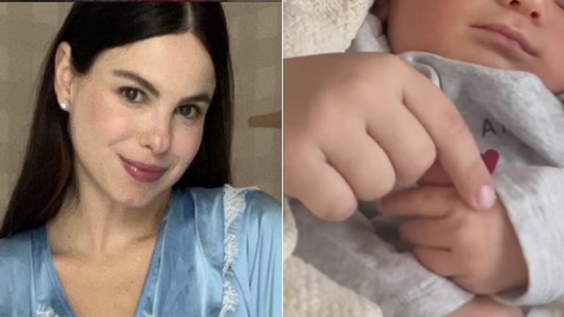 Sthefany Brito revela como foi o primeiro encontro dos dois filhos: ‘Aumente o som’