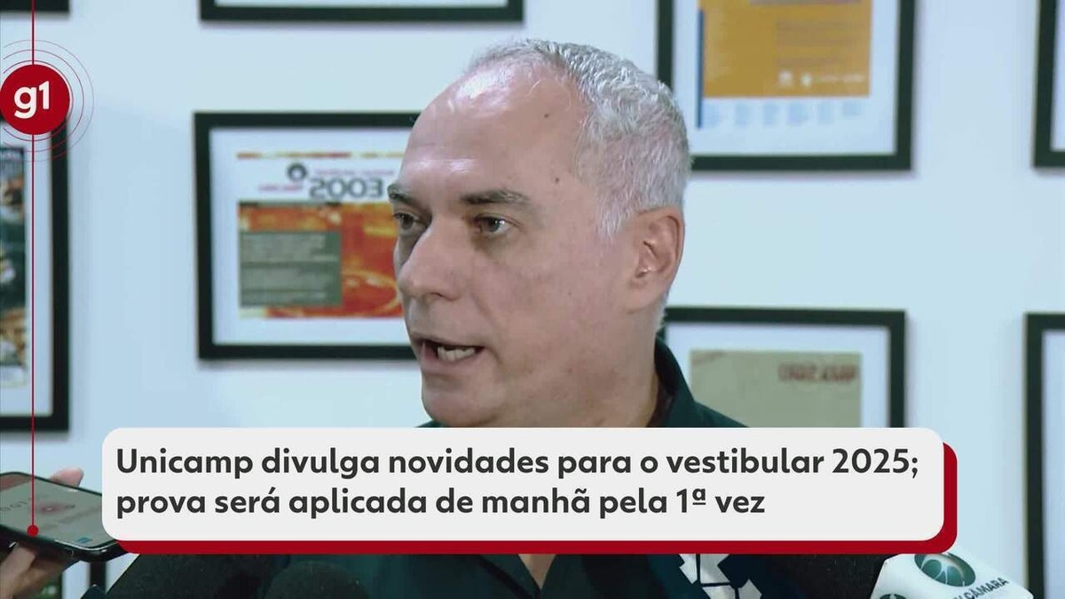 Unicamp fará vestibular de manhã pela 1ª vez na história e atribui mudança a 'eventos climáticos'