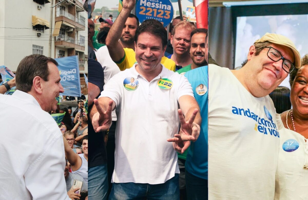 Samba, caminhadas: as agendas dos candidatos à Prefeitura do Rio nesta segunda (30)