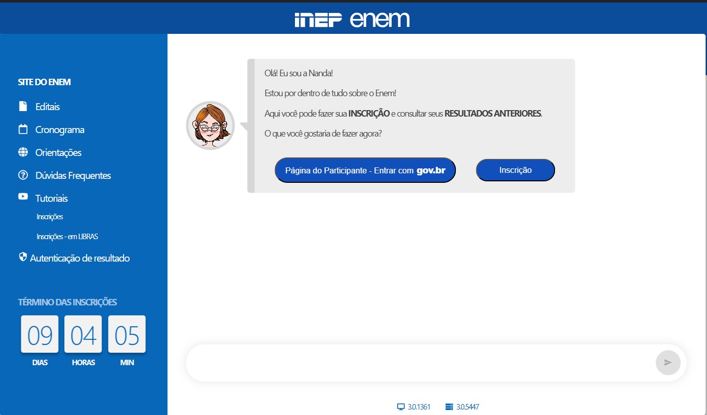 Enem 2025: inscrições terminam nesta sexta; saiba como se inscrever sem cair em cilada