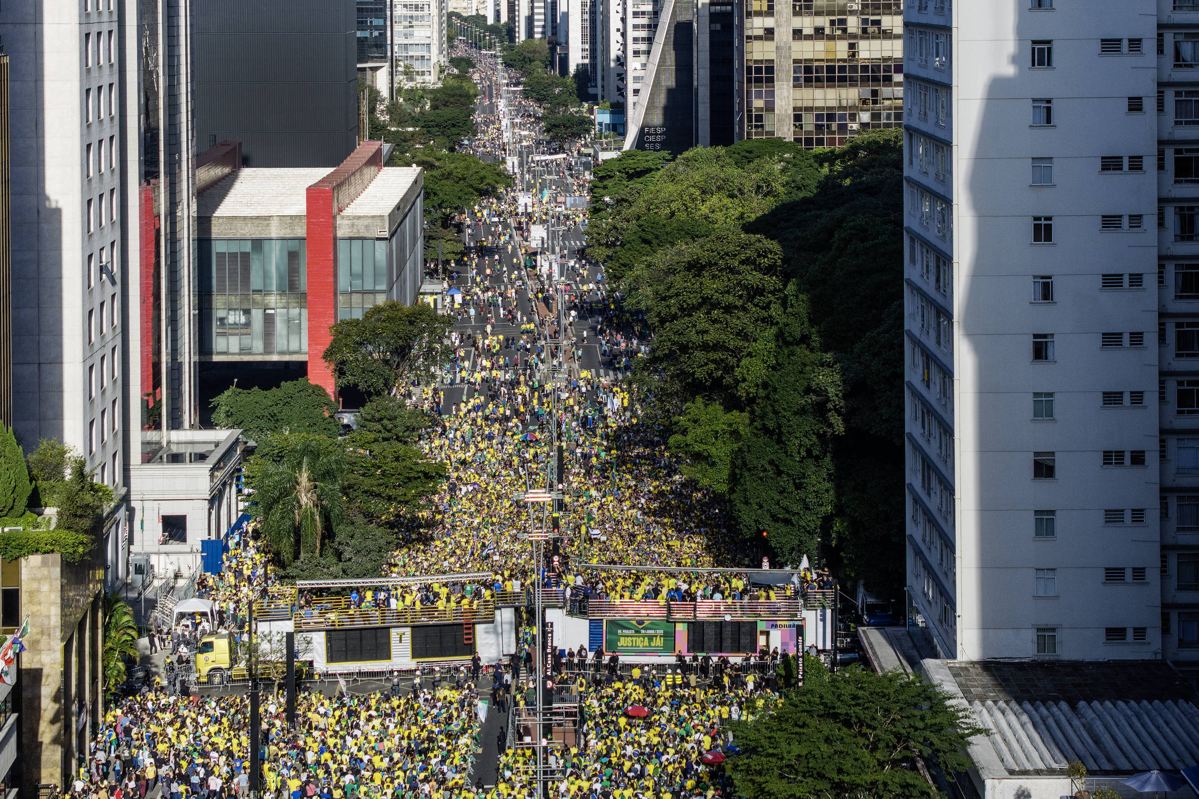 Ato na Paulista tem público menor; líder critica esquerda – 29/06/2025 – Poder
