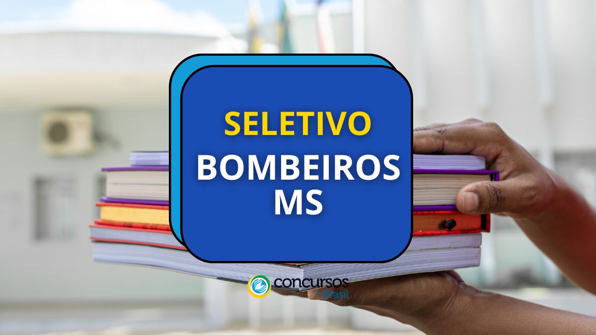 Bombeiros MS abre 10 vagas em edital de seleção; até R$ 13 mil
