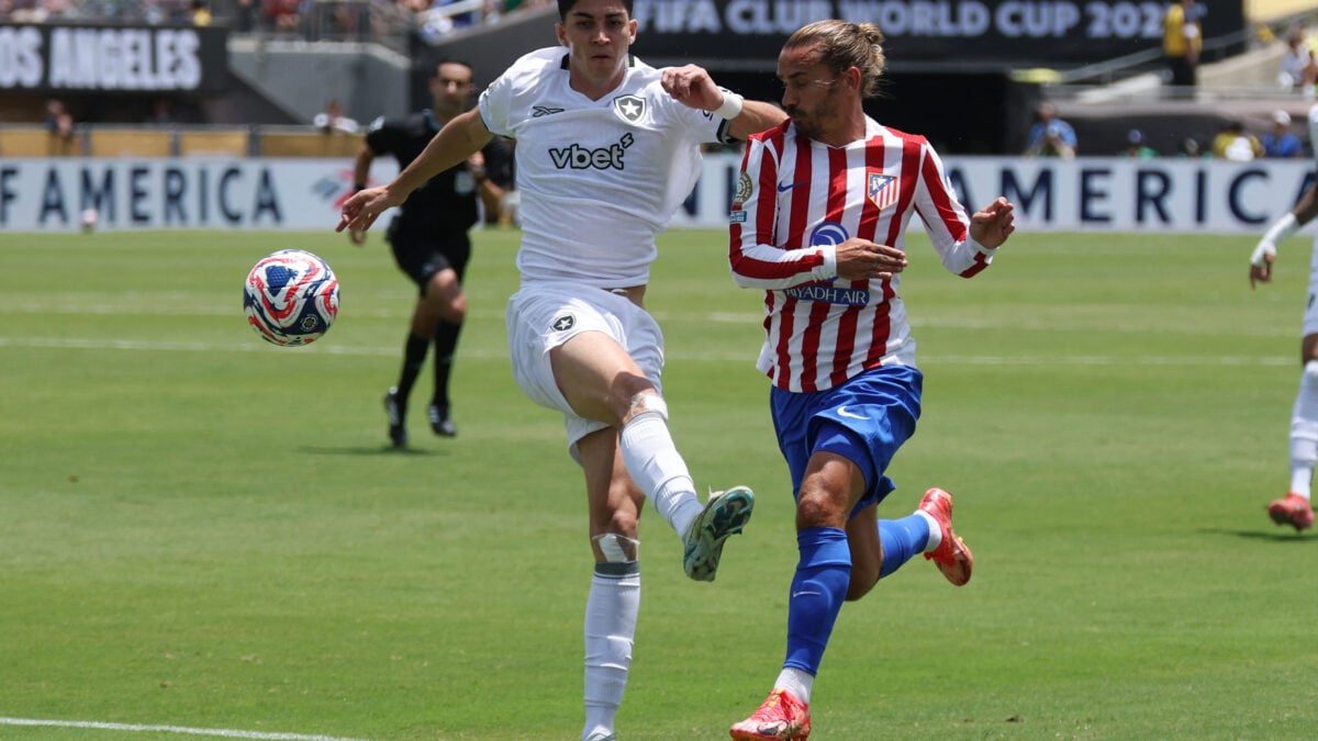 Botafogo perde para o Atlético de Madrid, mas se classifica na segunda posição do Grupo B
