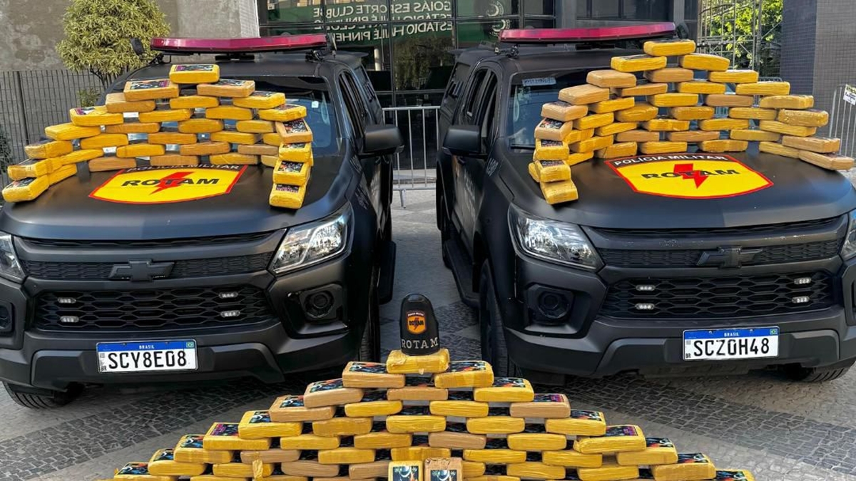 PM prende suspeito com R$ 2 milhões em drogas