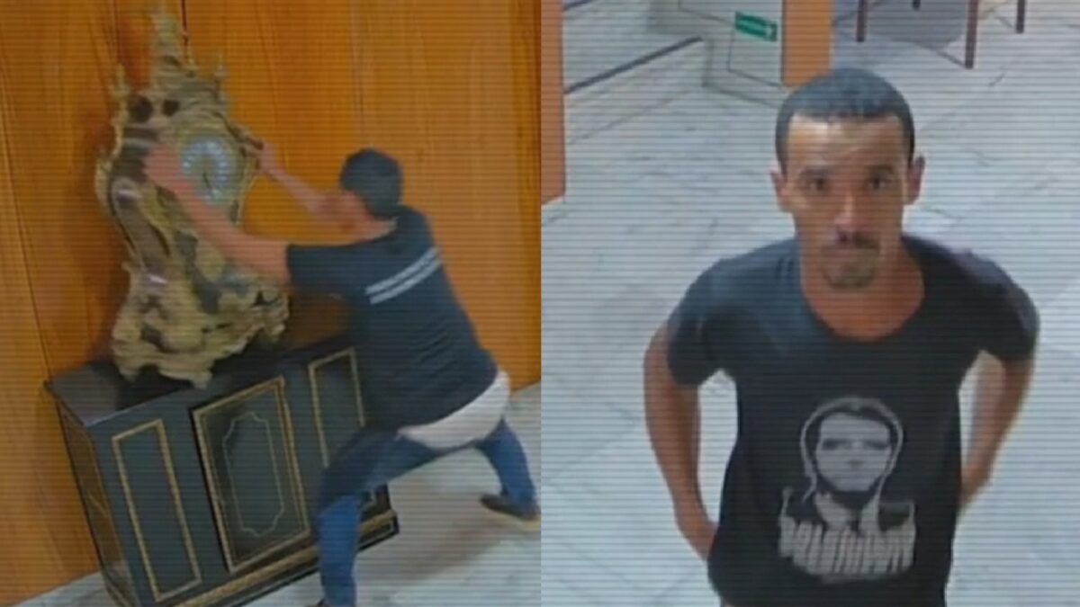 Polícia prende goiano que quebrou relógio do Palácio do Planalto