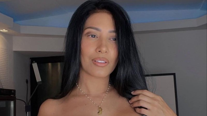 Simaria Mendes provoca com fotos ousadas em rara aparição; veja
