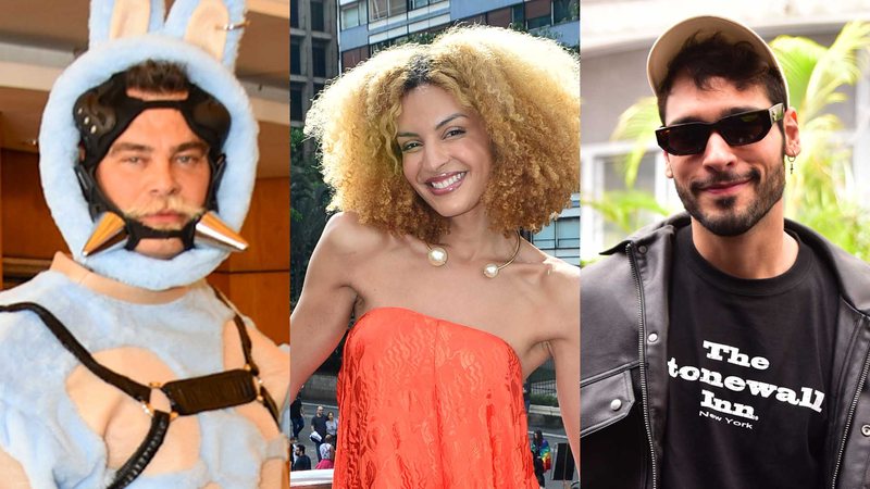 Veja os looks dos famosos na Parada do Orgulho LGBT+ de São Paulo