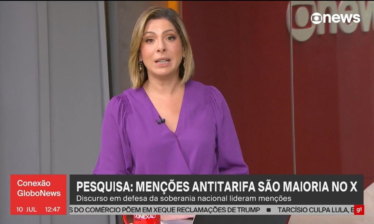 'Brasil soberano': críticas à tarifa de Trump dominam X no país, diz levantamento