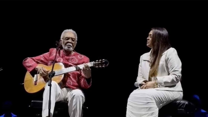 A última vez em que Preta Gil cantou com o pai, Gilberto Gil