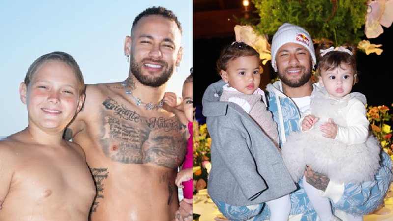 Agora pai de quatro, relembre como Neymar anunciou a chegada dos outros três filhos
