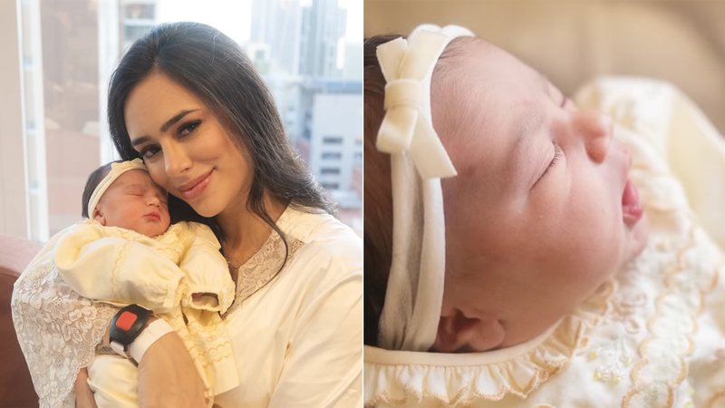 Bruna Biancardi exibe todas as lembrancinhas de maternidade da filha caçula