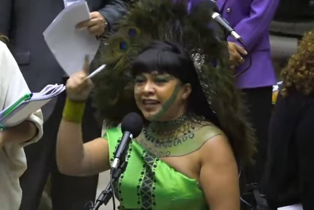 Célia Xakriabá vai acionar Conselho de Ética e Ministério Público contra Kim Kataguiri – 17/07/2025 – Brasília Hoje