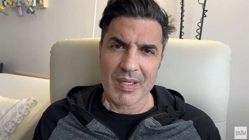 Edu Guedes revela novos detalhes do diagnóstico de câncer: ‘Vim de ambulância’